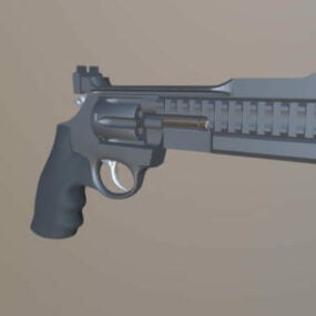 Handfeuerwaffe Magnum 3D-Modell
