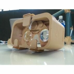 인쇄용 Google Cardboard Vr Heads등 3D 모델