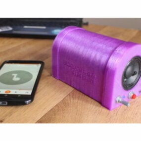 Printable Bluetooth Speaker 3d model