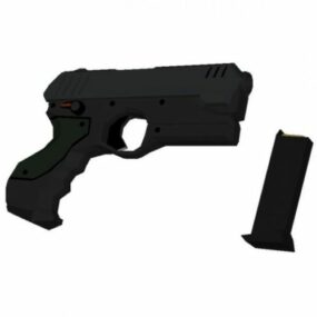 9mm Hand Gun 3d model