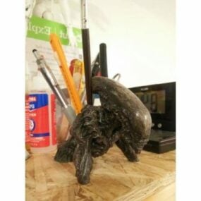 Alien pennenhouder afdrukbaar 3D-model