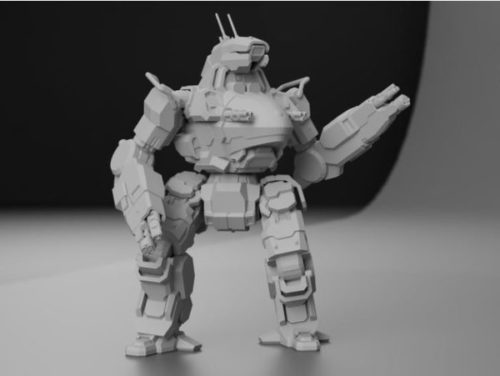 Battletech Annihilator Character Sculpt