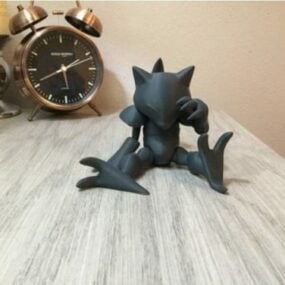 Abra Pokemon Character Printable 3D model