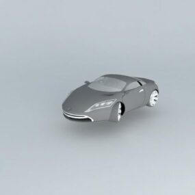 एफ़टन क्रूज़ेट कार डिज़ाइन 3डी मॉडल