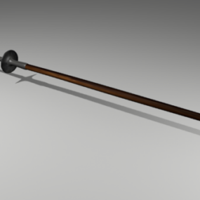 مدل سه بعدی سلاح قدیمی شمشیر قدیمی