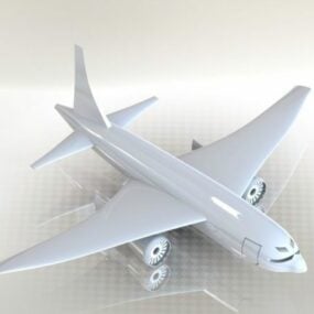 Commercial Airplane Design 3d model