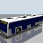 Vehículo de autobús del aeropuerto
