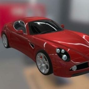 Car Alfa Romeo 8c 3d model