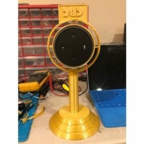 3d модель микрофона Amazon Alexa Dot для печати