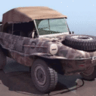 Amphibian Wreck Car