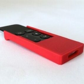 Printable Apple Tv Remote Case 3d model