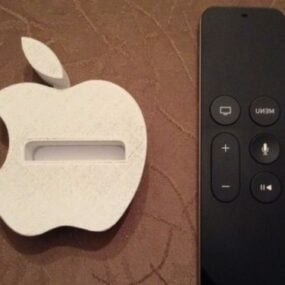 Dudukan Remote Apple Tv Model 3d yang dapat dicetak