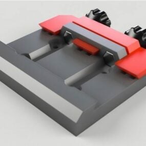 Printable Camera Plate Clamp 3d model