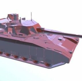 14д модель российского танка Армата Т-3