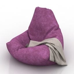 Möbel Fåtölj Bag Style 3d-modell