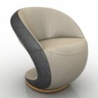 Modern Comfort Armchair Blanche Design