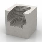 Sculpture Armchair Cappellini Design