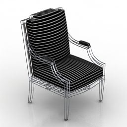 Mẫu ghế bành sang trọng Casa Design 3d