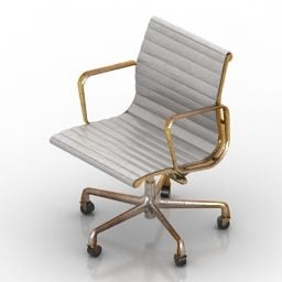 صندلی راحتی چرخ اداری Eags طرح سه بعدی