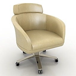휠 안락 의자 Giorgetti 디자인 3d 모델