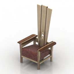 Furniture Armchair Merlin Style 3d model