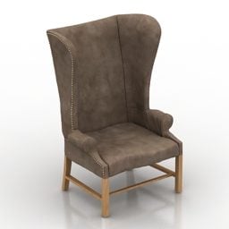 Armchair Furniture Loft Design 3d model