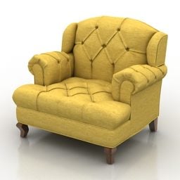 客厅扶手椅史密斯先生3d模型