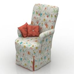 Класичне крісло Piermaria 3d модель