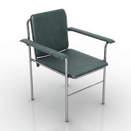办公室现代扶手椅 Poltrona 3d model