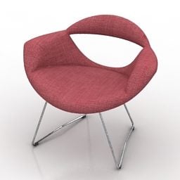 Furniture Armchair Rumi Design 3d model