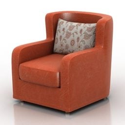 Вінтажне крісло Design 3d модель