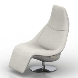Curved Armchair Icarus Design 3d model