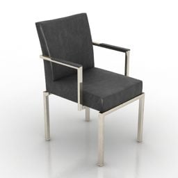 صندلی راحتی اداری مدل سه بعدی