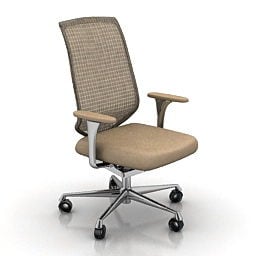 Office Armchair Vitra Design 3d model