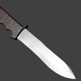 Army Short Knife Weapon 3d model