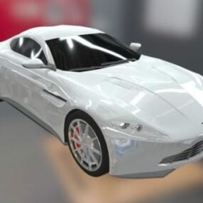 3d модель автомобіля Aston Martin Virage