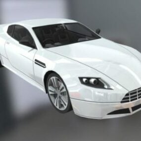 Car Aston Martin V12 Engine 3d model