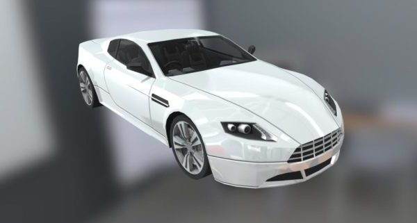 Αυτοκίνητο Aston Martin V12 Engine