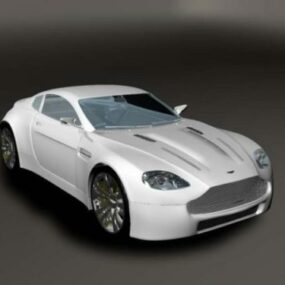 Car Aston Martin V8 3d model