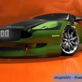 Aston Martin Auto Nvidia Modell 3D-Modell
