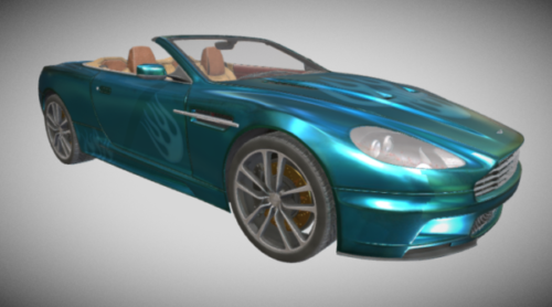 Aston Martin Cabrio Car