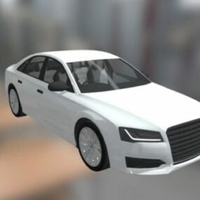 アウディA4車3Dモデル