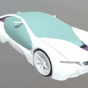 سيارة بي ام دبليو I8 النموذجية ثلاثية الأبعاد