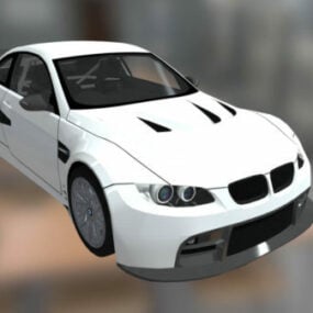 汽车宝马M3轿跑车3d模型
