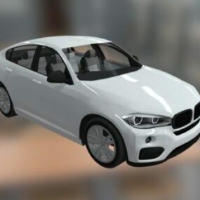 汽车宝马X6设计3d模型