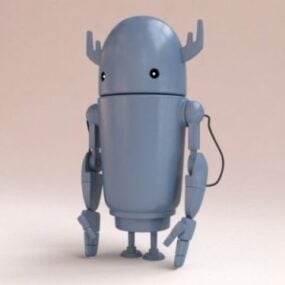 Bot Robot Character 3d model