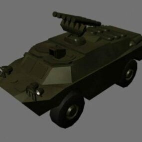 نموذج دبابة بولندية عتيقة Ww1 ثلاثية الأبعاد
