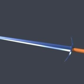 Weapon Bastard Sword 3d model