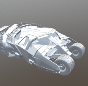 3d модель дизайну концептуального автомобіля Batmobile