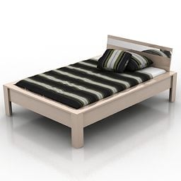 Domácí postel Giuseppe Design 3D model